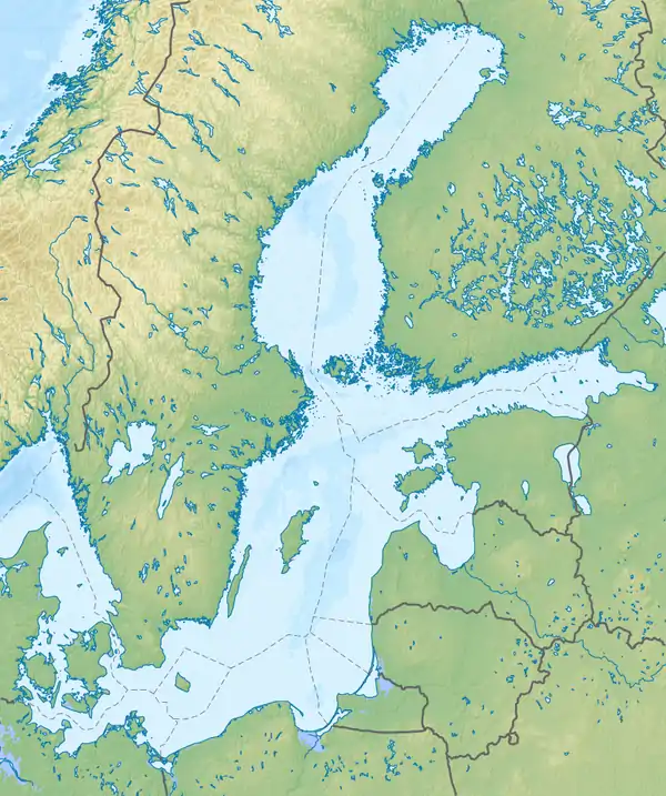 Świnoujście is located in Baltic Sea