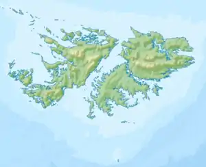 Mount Edgeworth is located in Falkland Islands