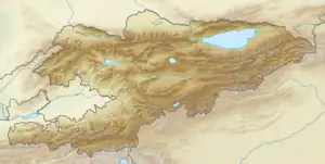 Alay Range is located in Kyrgyzstan