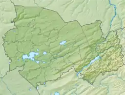 Location of Lake Gorkoye in Novosibirsk Oblast