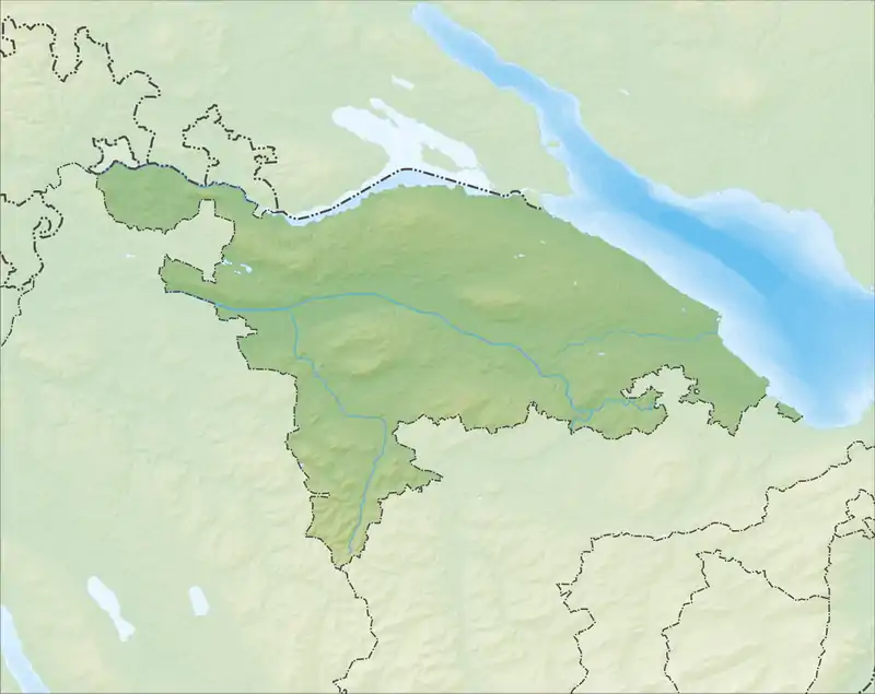 Ermatingen is located in Canton of Thurgau