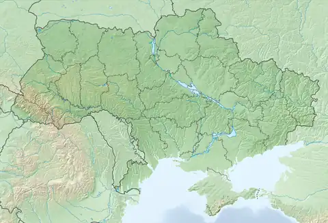 Bakhmutske is located in Ukraine