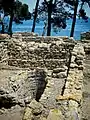 Remains of a cistern