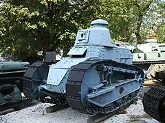 A Renault FT tank