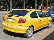 Post-facelift Renault Mégane (coupé)