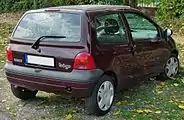 2000–2004 Twingo, rear