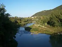 The Reno River at Casalecchio.