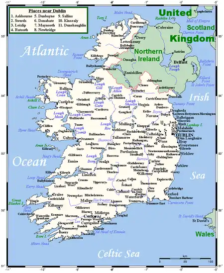 May 3, 1921: Ireland officially divided into two provinces