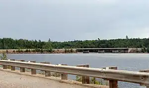 Dozois Reservoir and Quebec Route 117