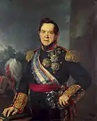 Francisco Javier I de Sentmenat-Oms de Santa Pau y de Vera, 21st Baron of Santa Pau