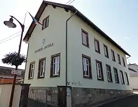 The town hall in Reutenbourg