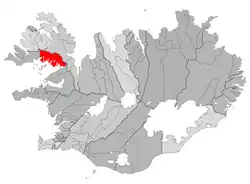 Location of Reykhólahreppur