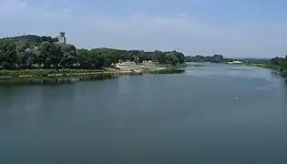 The Rhône and the Château of Beaucaire