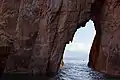 Rhyolite arch.