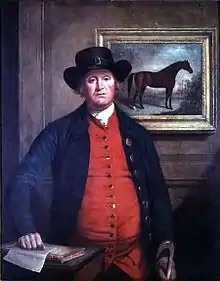 Richard Tattersall, painted c. 1790 by Thomas Beach