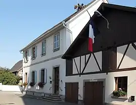 The town hall in Richtolsheim