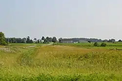 West of Carey near the Hancock County line