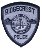 Patch of Ridgecrest Police Department