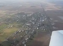 Ridgeway from the air