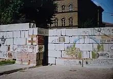 Image 15Barricade in Riga to prevent the Soviet Army from reaching the Latvian Parliament, July 1991. (from History of Latvia)