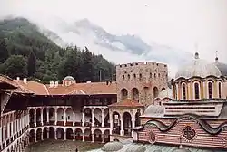 Rila monastery in Bulgaria, UNESCO World Heritage Site