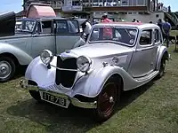 1½-litre Kestrel6-light saloon 1938