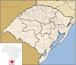 Location of Ilópolis