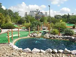 Putt-putt golf course