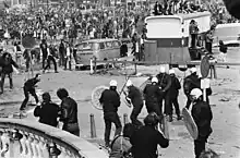 Riot on the Blauwbrug in 1980