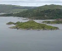 Risga seen from Càrna