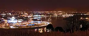 Image 43The Foyle at night.