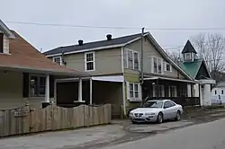 Buildings along River Street