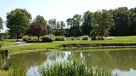 River Vale Country Club, hosting one of three golf courses in the Township