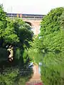 Croxdale Viaduct carrying the East Coast Main Line