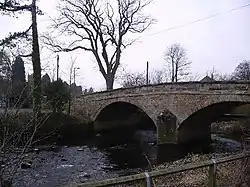 River Wenning passing The Punch Bowl in Low Bentham