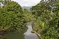 Pandasan river as viewed from the village of Pandasan