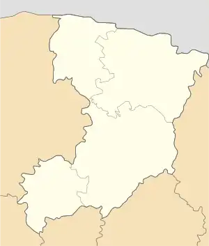 Berezne is located in Rivne Oblast