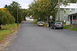 Quaker Meeting House Road in Slabtown