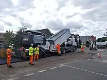 Image 7Laying asphalt (from Road surface)