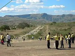 Road to Mnyakanya High School, Nkandla