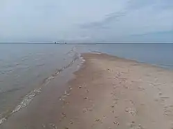 Roaring Point at low tide