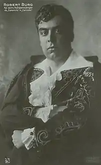 As Escamillo in Carmen, 1916