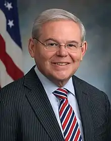 *Bob Menendez, U.S. Senator from New Jersey (since 2006)