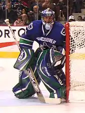 Acquired prior to the 2006–07 NHL season, Roberto Luongo played in 448  regular season games for the Canucks.