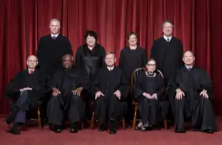 Roberts Court(October 6, 2018 - September 18, 2020)