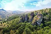 Rocas de Matrimonio formation in Ocra