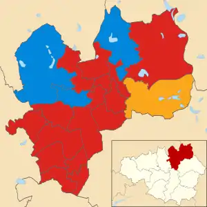 2018 results map