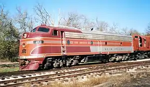 Rock Island (CRIP) locomotive#652, EMD model E8A