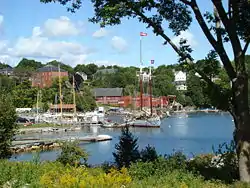 View of Rockport Harbor