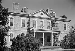 Rocky Mills, Richmond, Virginia. Durhing managed the 1928 relocation and expansion of the mansion.